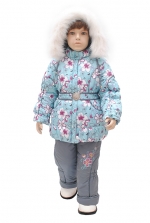 Комплект для девочки А 49-13 принт "ромашки"